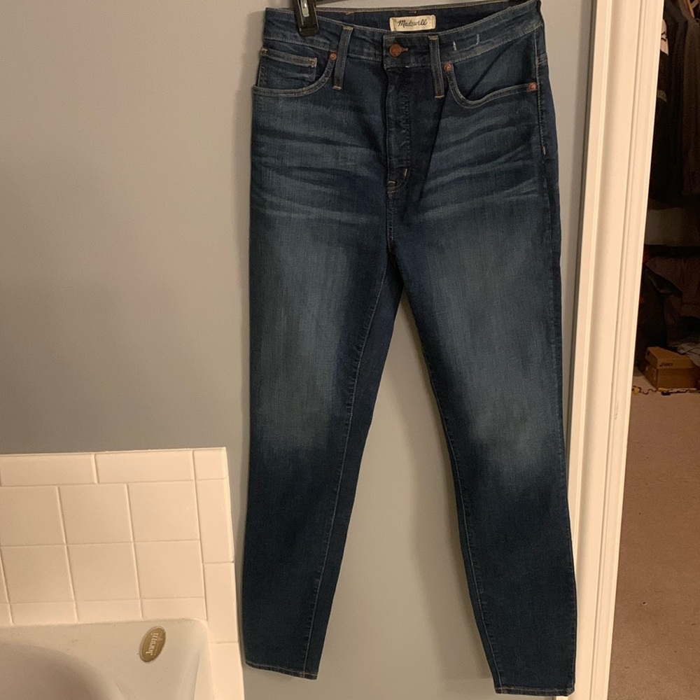 Madewell curves high rise skinny. Size 30T